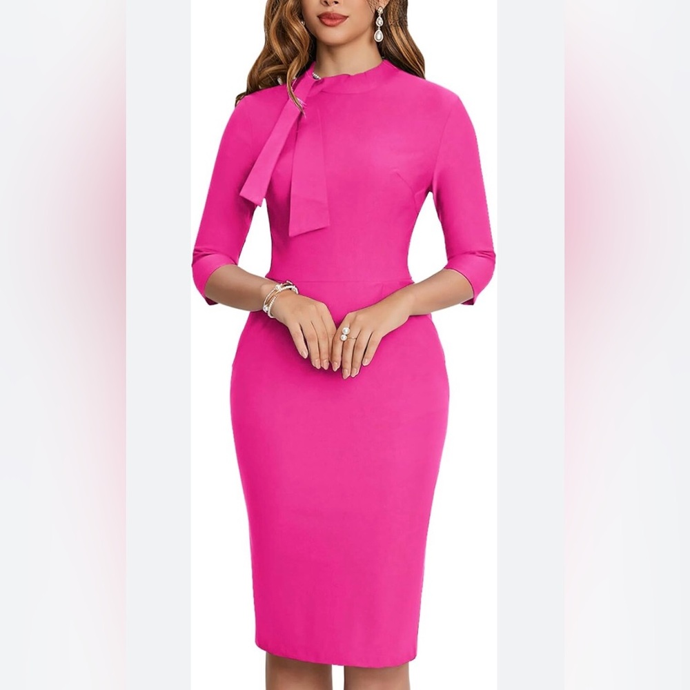 Muxxn 1960s Style Pencil Dress